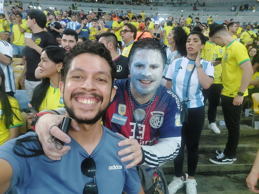 Lucas Braz, torcedor da Argentina — Miguel Messi
