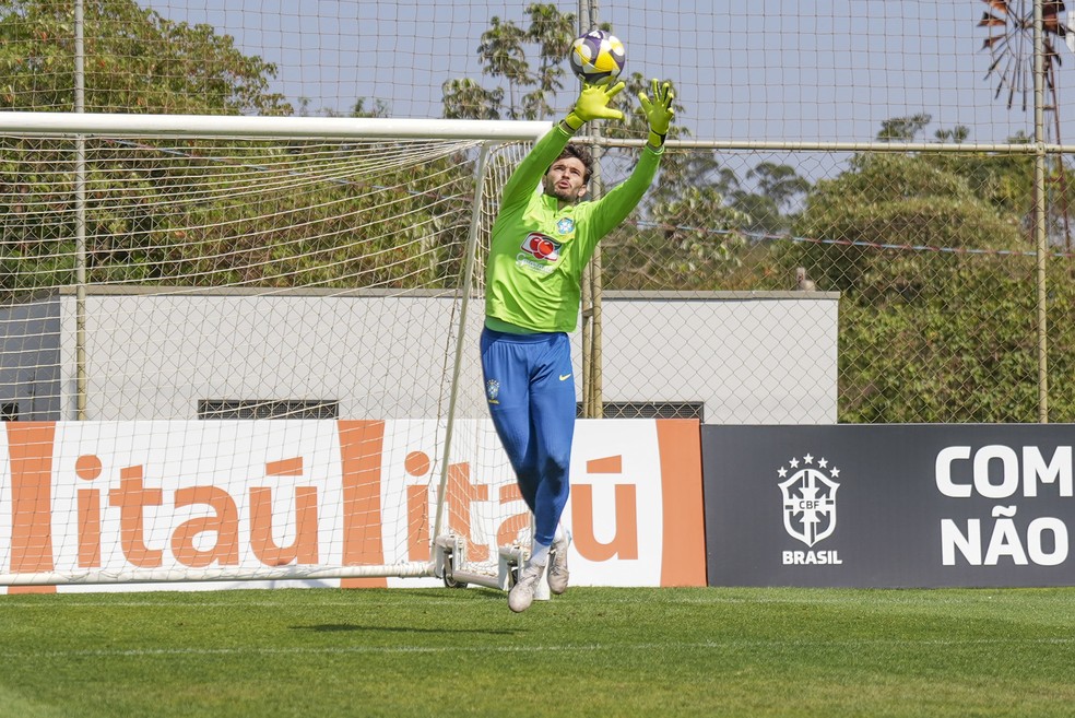 Otávio, do Cruzeiro, pela seleção brasileira sub-20 — Foto: Rafael Ribeiro/CBF