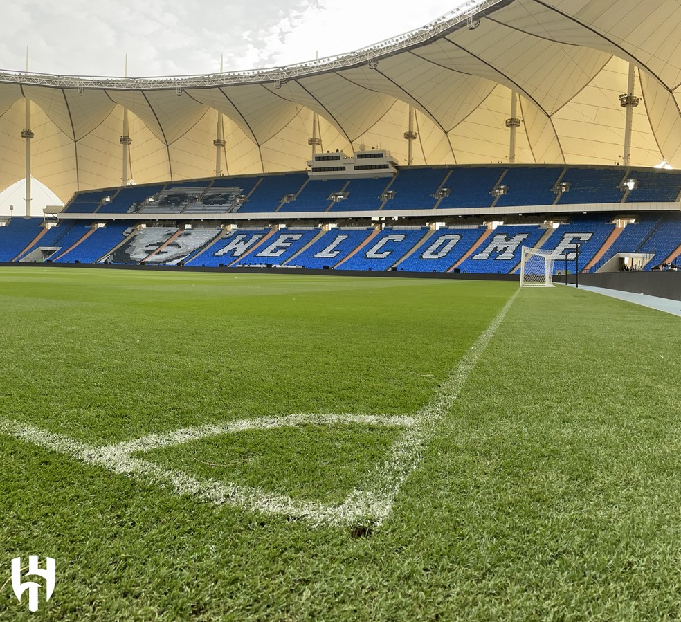 Mosacio para Neymar no Al-Hilal  Foto: divulgao