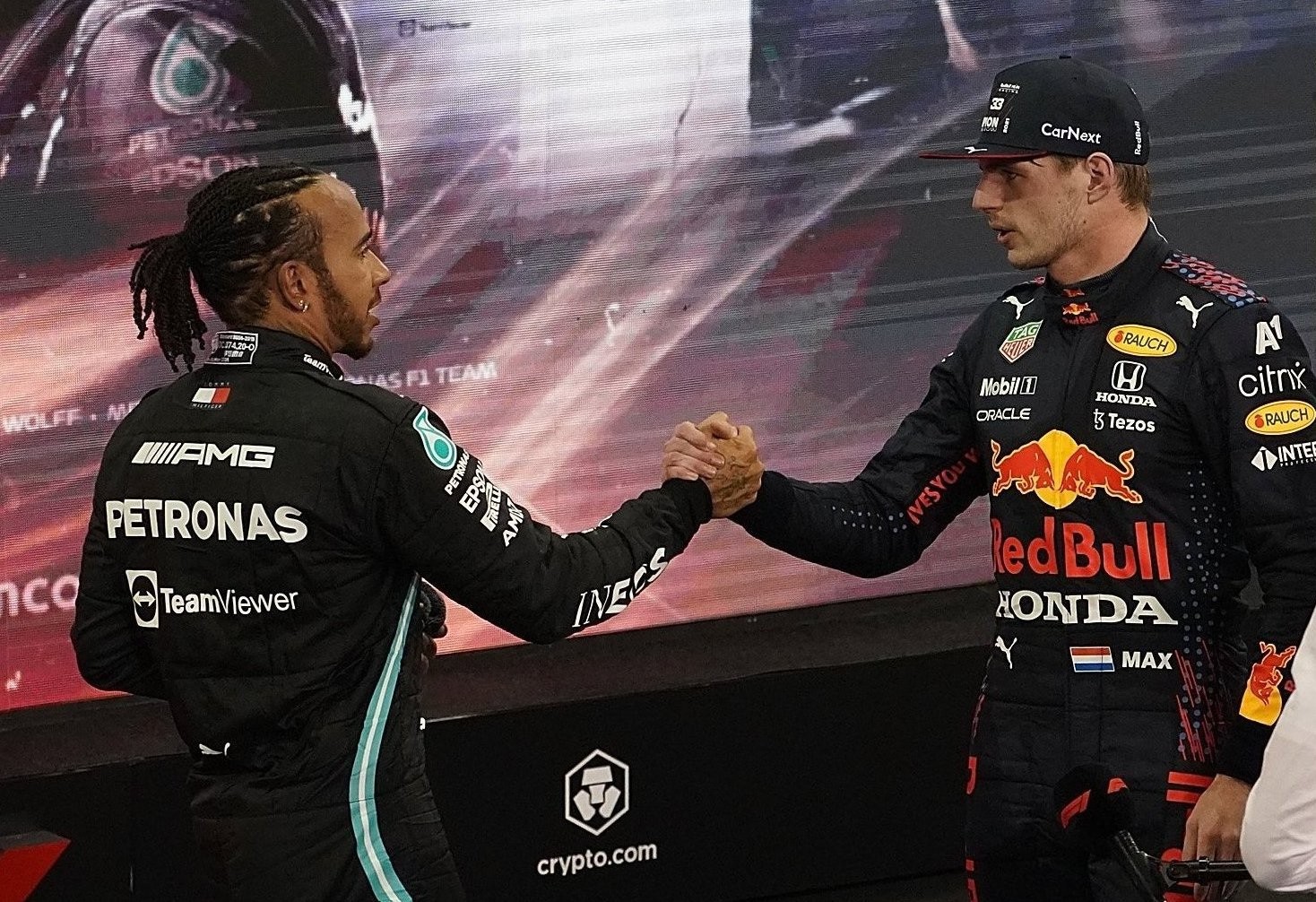 Verstappen e Hamilton repetem grid de decisão em 2021 e dominam 1ª fila pela 14ª vez