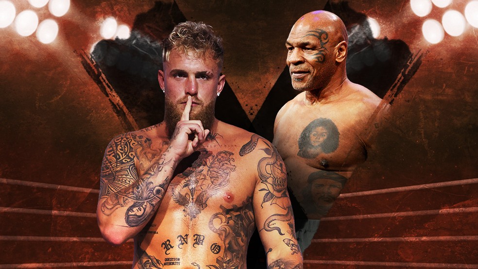 Luta entre Mike Tyson e Jake Paul tem nova data divulgada | combate | ge