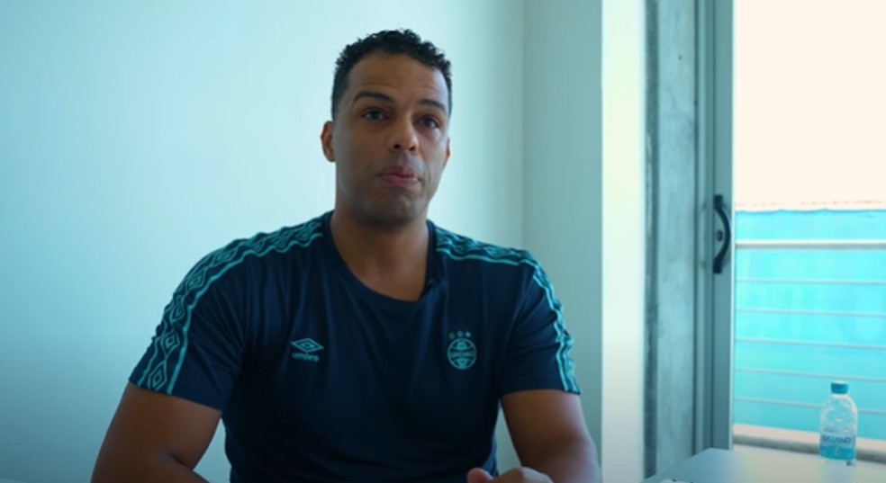 Fernando Lázaro, Coordenador de Análise e Desenvolvimento do Grêmio — Foto: Reprodução/GrêmioTV