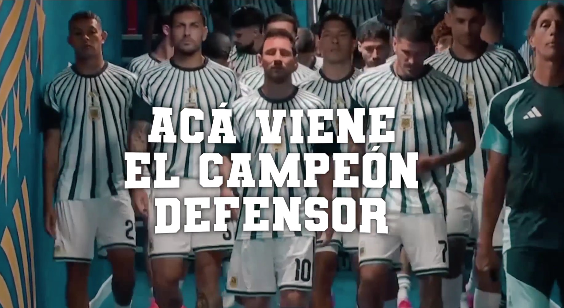"Lá vem o campeão do povo": veja o vídeo promocional da AFA para a final da Copa do Mundo