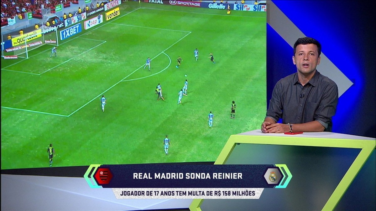 Marca revela detalhes do contrato de Reinier com o Real Madrid