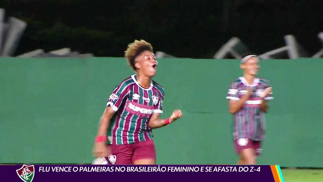 Flu vence o Palmeiras no Brasileirão feminino e se afasta do Z-4