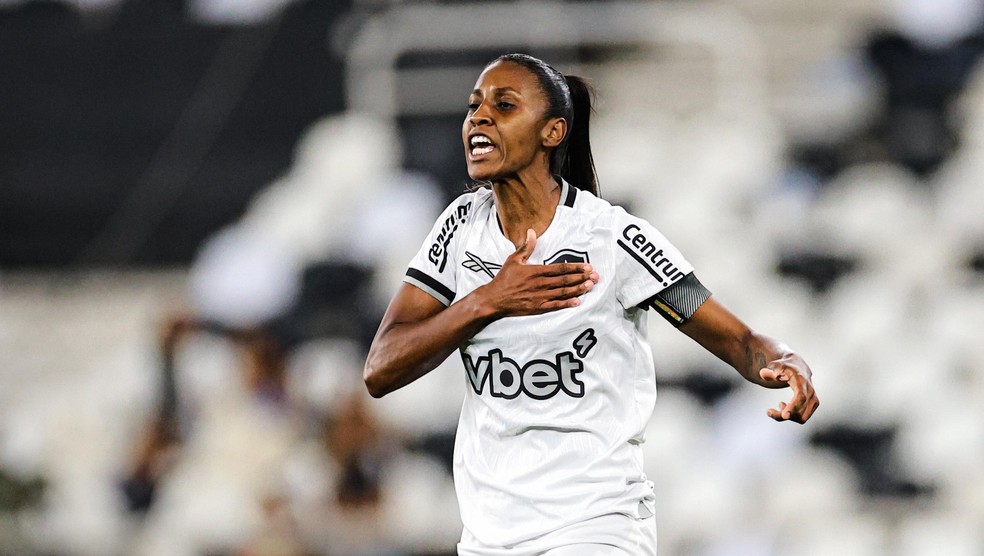 Botafogo garantiu retorno à elite do Brasileirão Feminino — Foto: Arthur Barreto/BFR