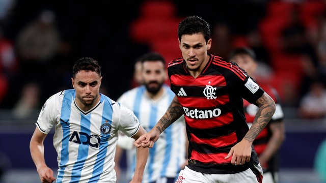 Pedro em Flamengo x Pyramids, pela Copa Intercontinental