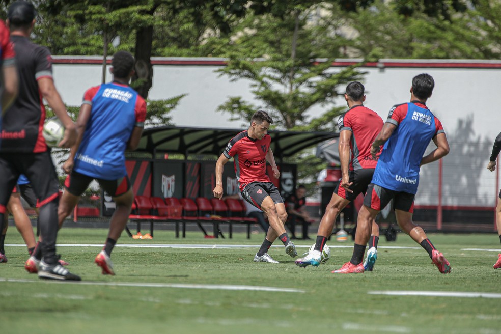Atlético-GO se prepara para a estreia no Goianão 2026 — Foto: Bruno Corsino/ACG