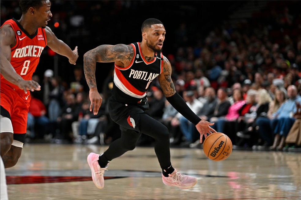 Astro da NBA e rapper, Damian Lillard mostra potencial em treino