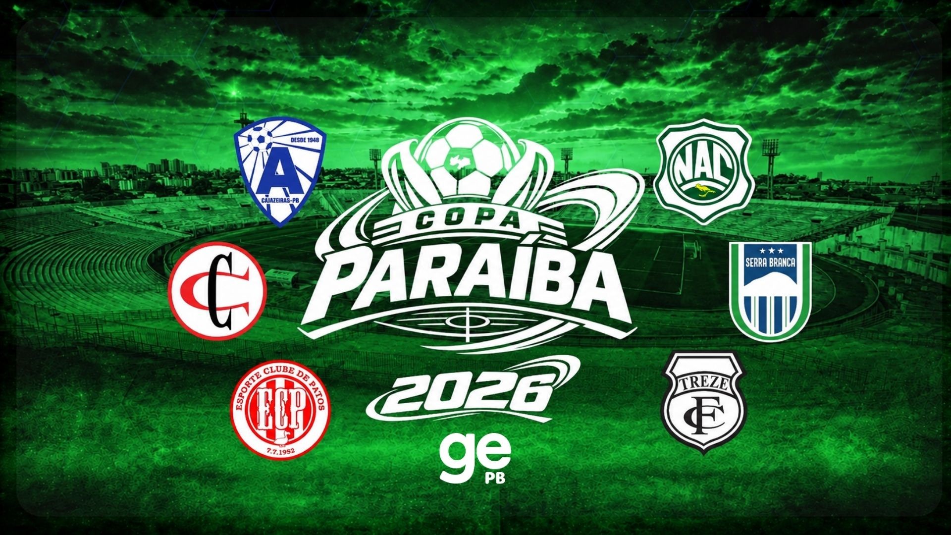 Veja a página especial do ge para Copa Paraíba 2026