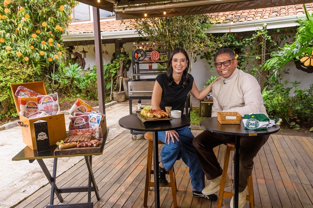 Churras do GE em clima de Fluminense e Coritiba com Sergio Ramirez