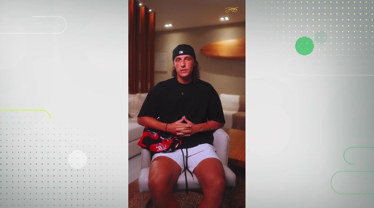 VAI FAZER FALTA? David Luiz agradece torcida do Flamengo e lamenta despedida informal