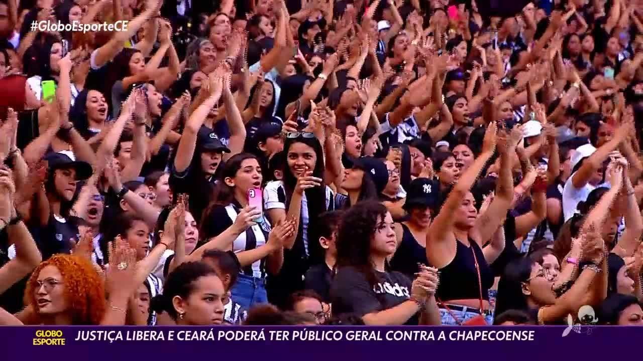 Justiça libera e Ceará poderá ter público geral contra a Chapecoense