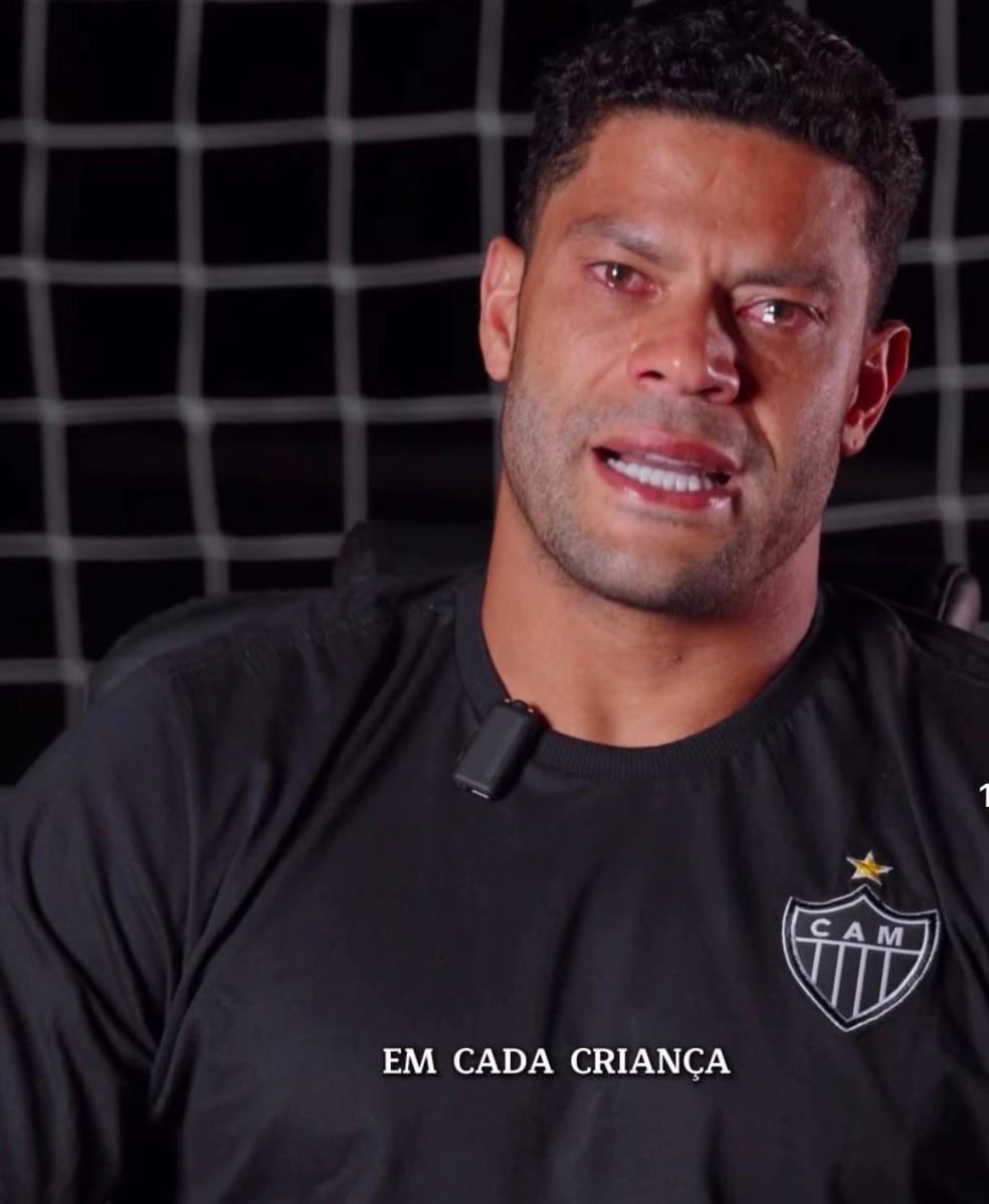 Hulk se despede do Atlético-MG — Foto: Reprodução