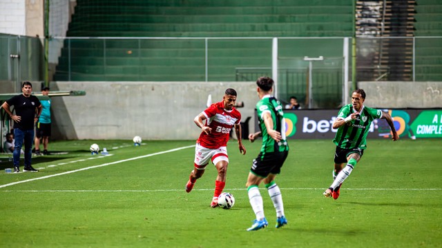 América-MG x CRB, no Independência