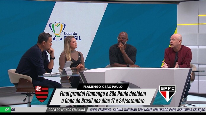 FINAIS DA COPA DO BRASIL 2023: Veja quando vai ser o sorteio da FINAL da  COPA DO BRASIL, disputada pelo FLAMENGO e pelo SÃO PAULO