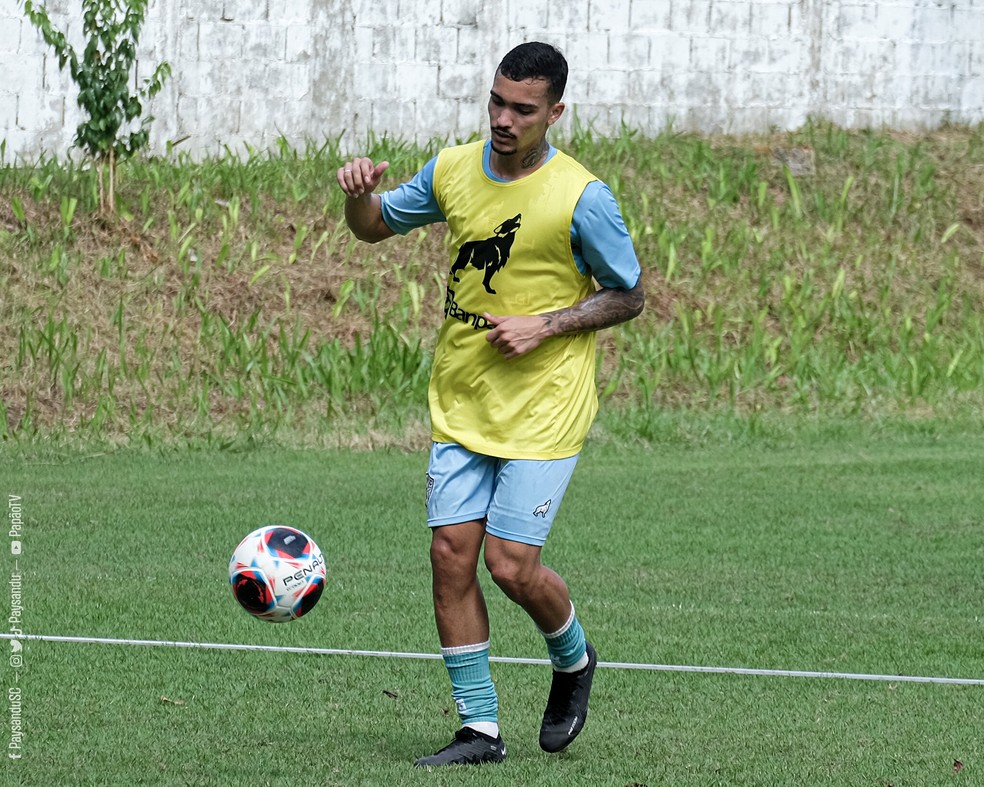 Ruan Ribeiro, atacante do Paysandu — Foto: Jorge Luís Totti/Paysandu