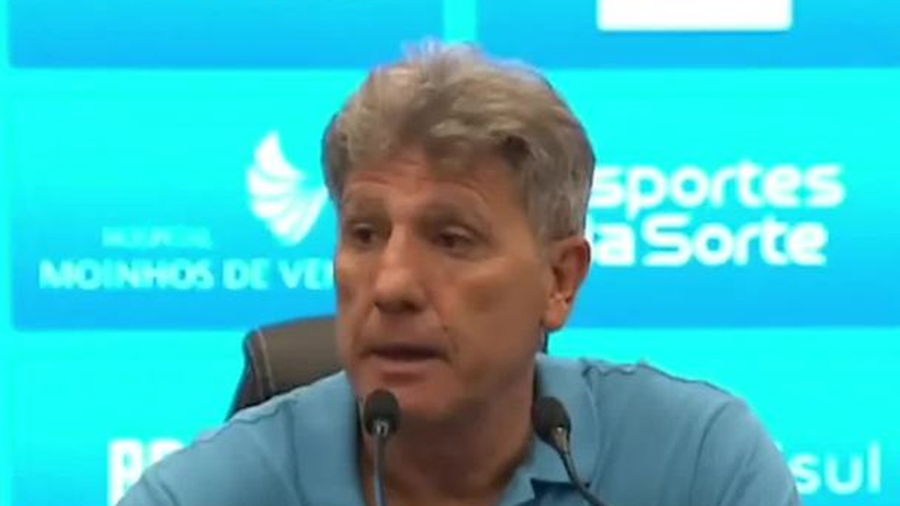 Renato Gaúcho detona arbitragem após gol anulado do Grêmio contra o Atlético-MG