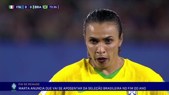 Despedida da Rainha: Marta anuncia saída da Seleção Brasileira Feminina para o fim de 2024 - Programa: Redação sportv 