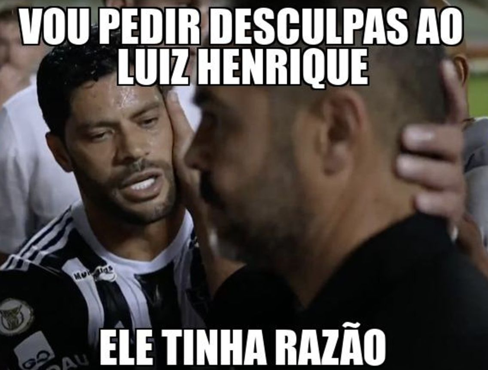 Zoação pela perda do título do Atlético-MG — Foto: Reprodução/ Twitter