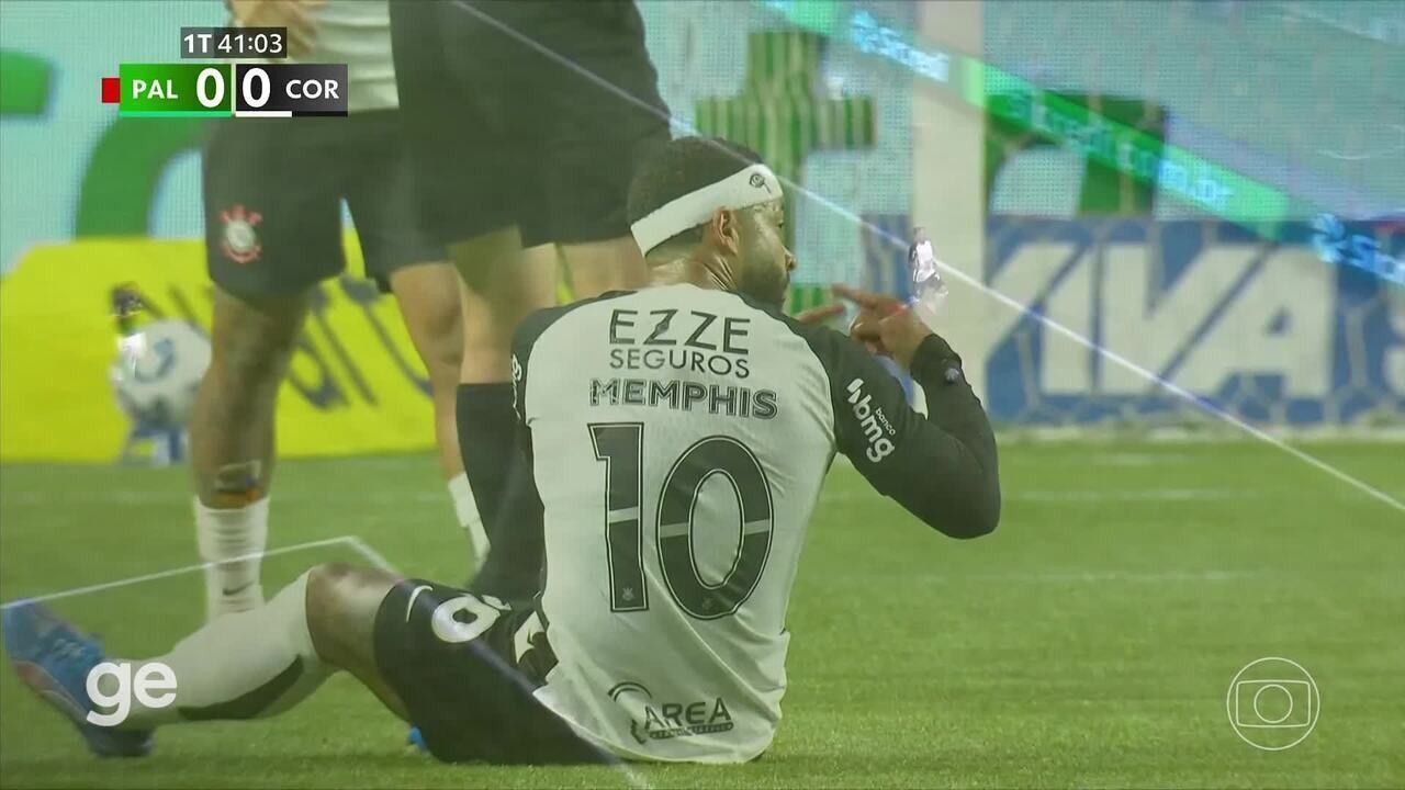Memphis sente a coxa e preocupa Corinthians no clássico importante.
