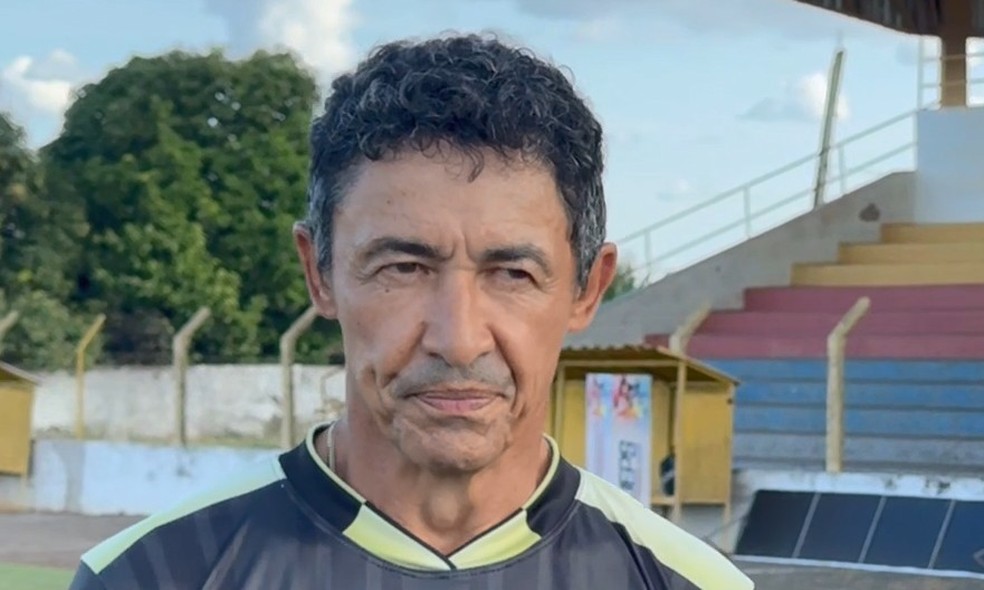 Betinho Nascimento, técnico do Parnahyba — Foto: Gustavo Cavalcante