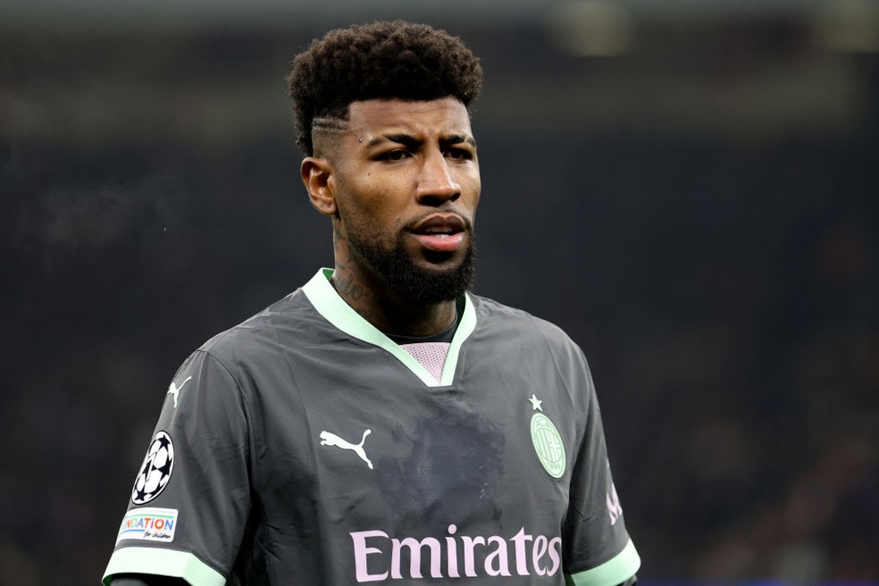 Emerson Royal disputou 26 jogos pelo Milan nesta temporada — Foto: Getty Images