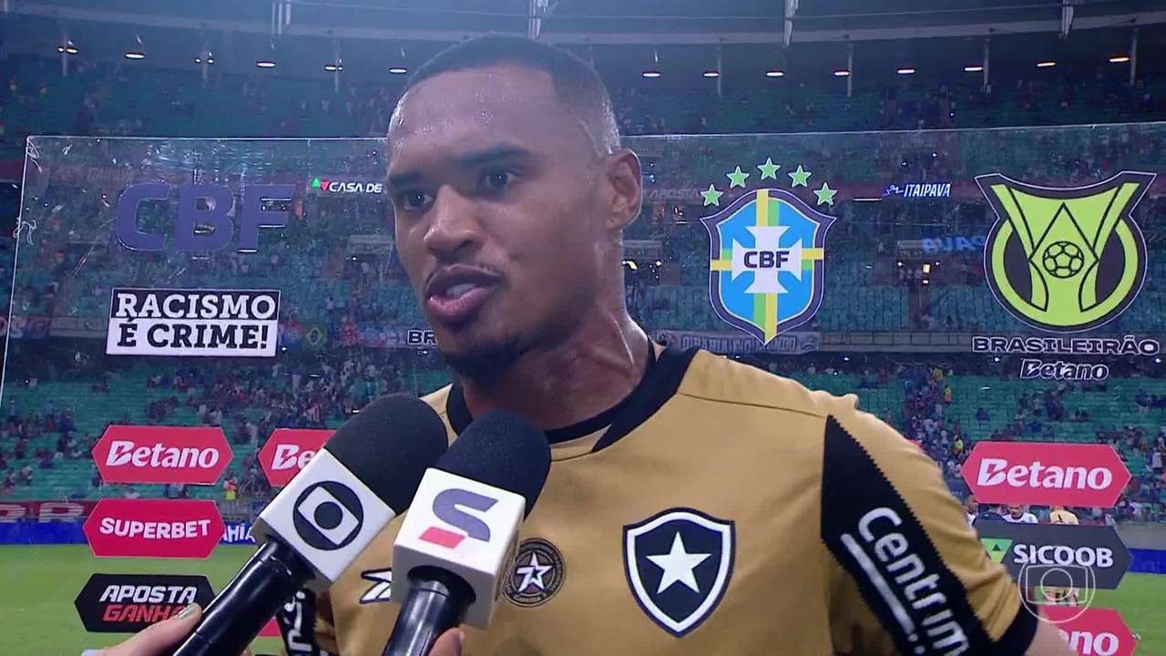 'Fruto do nosso trabalho', declara John após grande atuação contra o Bahia