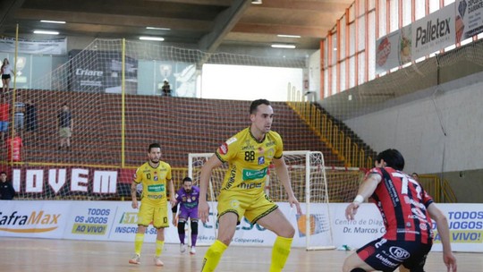 Campo Mourão e Praia Clube empatam no jogojogo do azar caça níquelida das oitavas da Liga Nacionaljogo do azar caça níquelFutsal