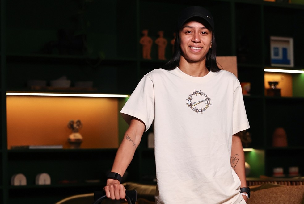 Chegada da seleção brasileira feminina na Costa Rica — Foto: Lívia Villas Boas/CBF