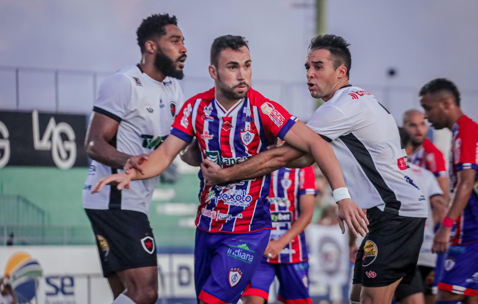 Itabaiana x Botafogo-PB — Foto: Artur Aragão/AOI