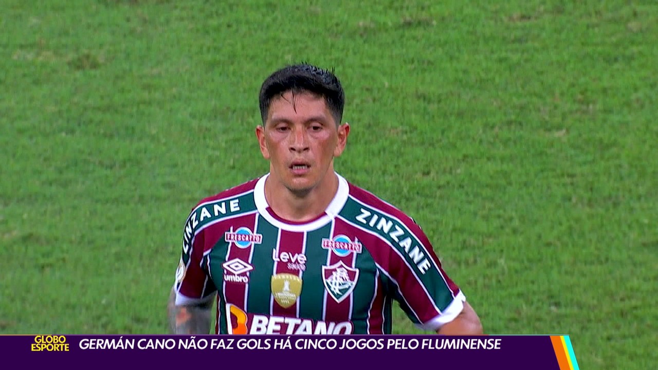 Germán Cano não faz gols há cinco jogos pelo Fluminense