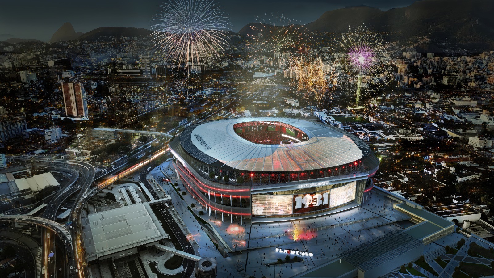 VALOR BIZARRO! Estudo prevê custo acima de R 3 bilhões para estádio do Flamengo