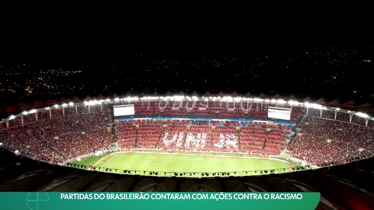 Partidas do Brasileir&atilde;o contaram com a&ccedil;&otilde;es contra o racismo