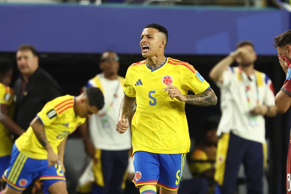 Kevin Casta�o, da sele��o colombiana � Foto: Peter Joneleit/Icon Sportswire via Getty Images)