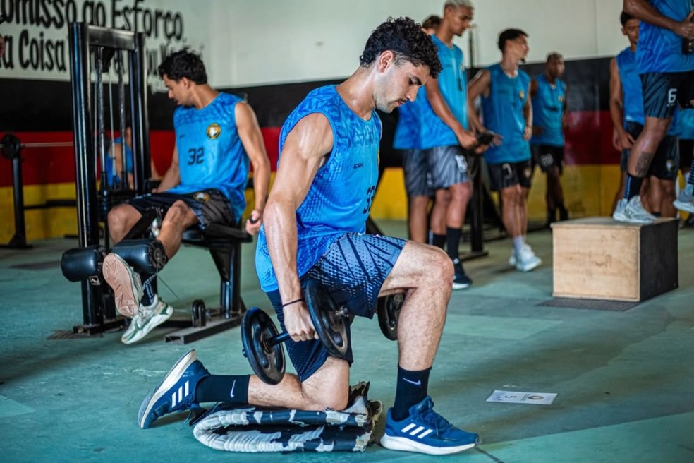 Zagueiro boliviano Thaiomá reforça o Globo FC — Foto: JS Fotografia/@jsfotografiaesportes
