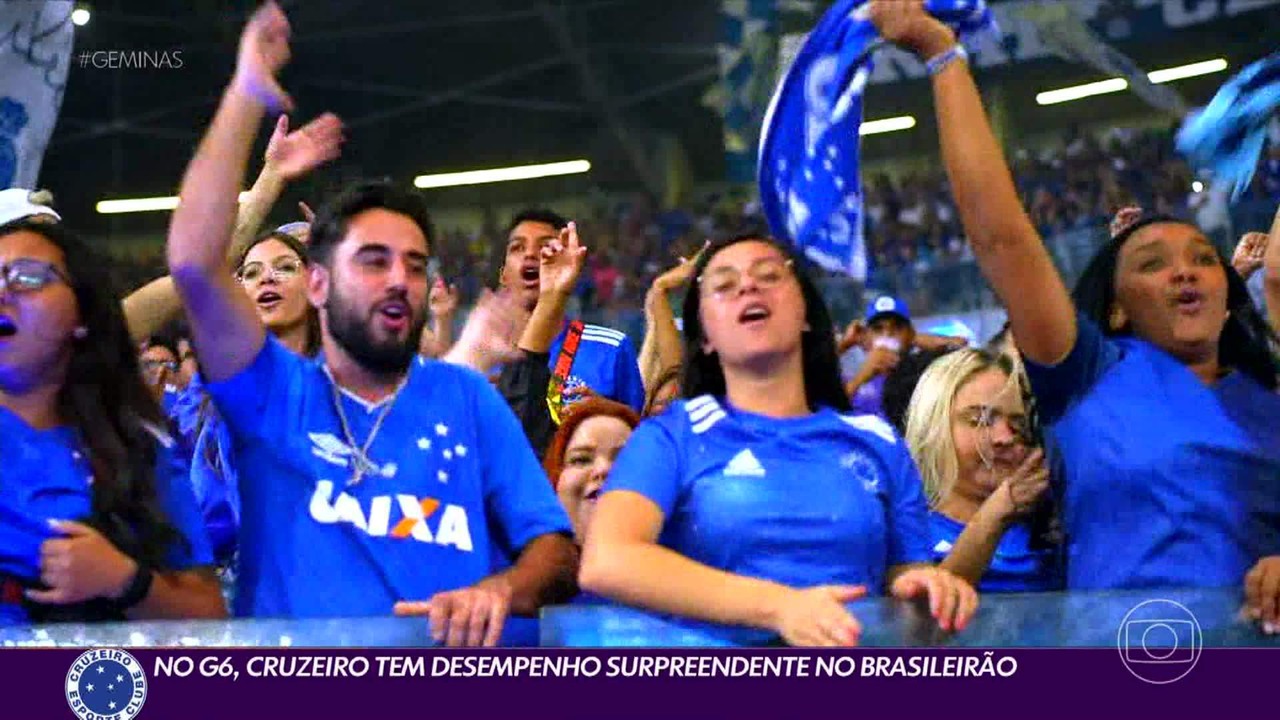 No G-6, Cruzeiro tem desempenho surpreendente no Brasileirão
