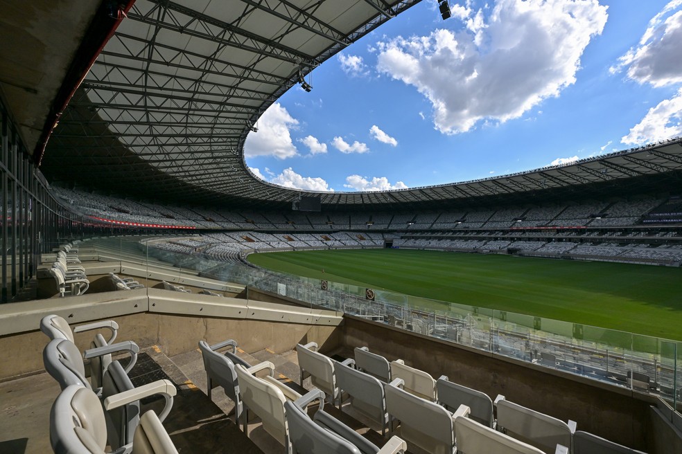 Mineirão vai receber o clássico entre Cruzeiro e Atlético-MG — Foto: Divulgação/Minas Arena