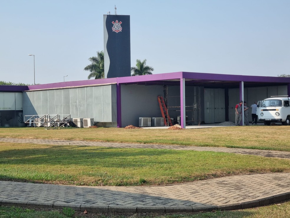 Corinthians inicia obra de ampliação do CT Joaquim Grava