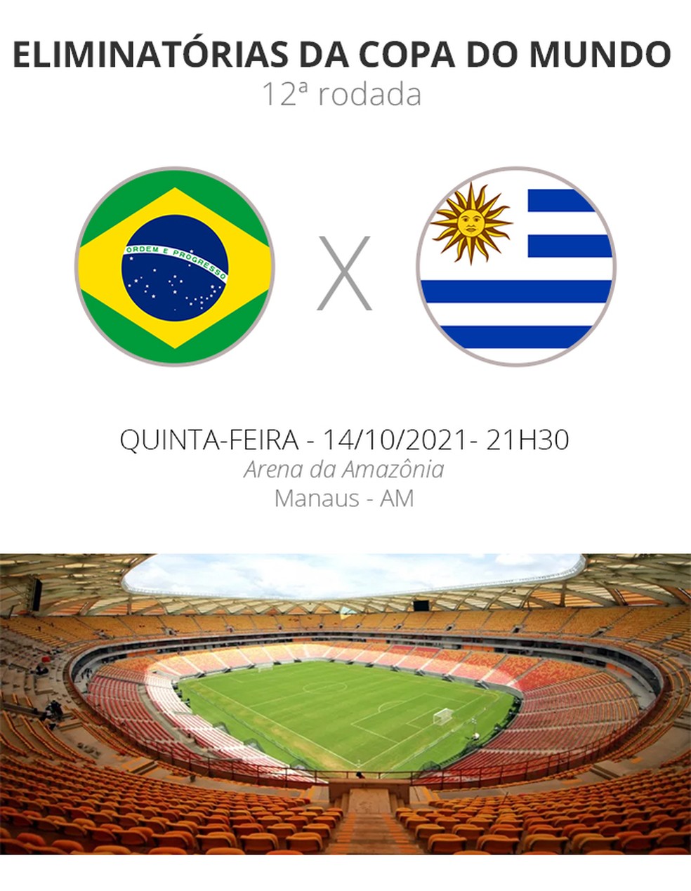 Jogo do Brasil e Uruguai hoje (17): Saiba o horário e como assistir ao vivo  o Brasil