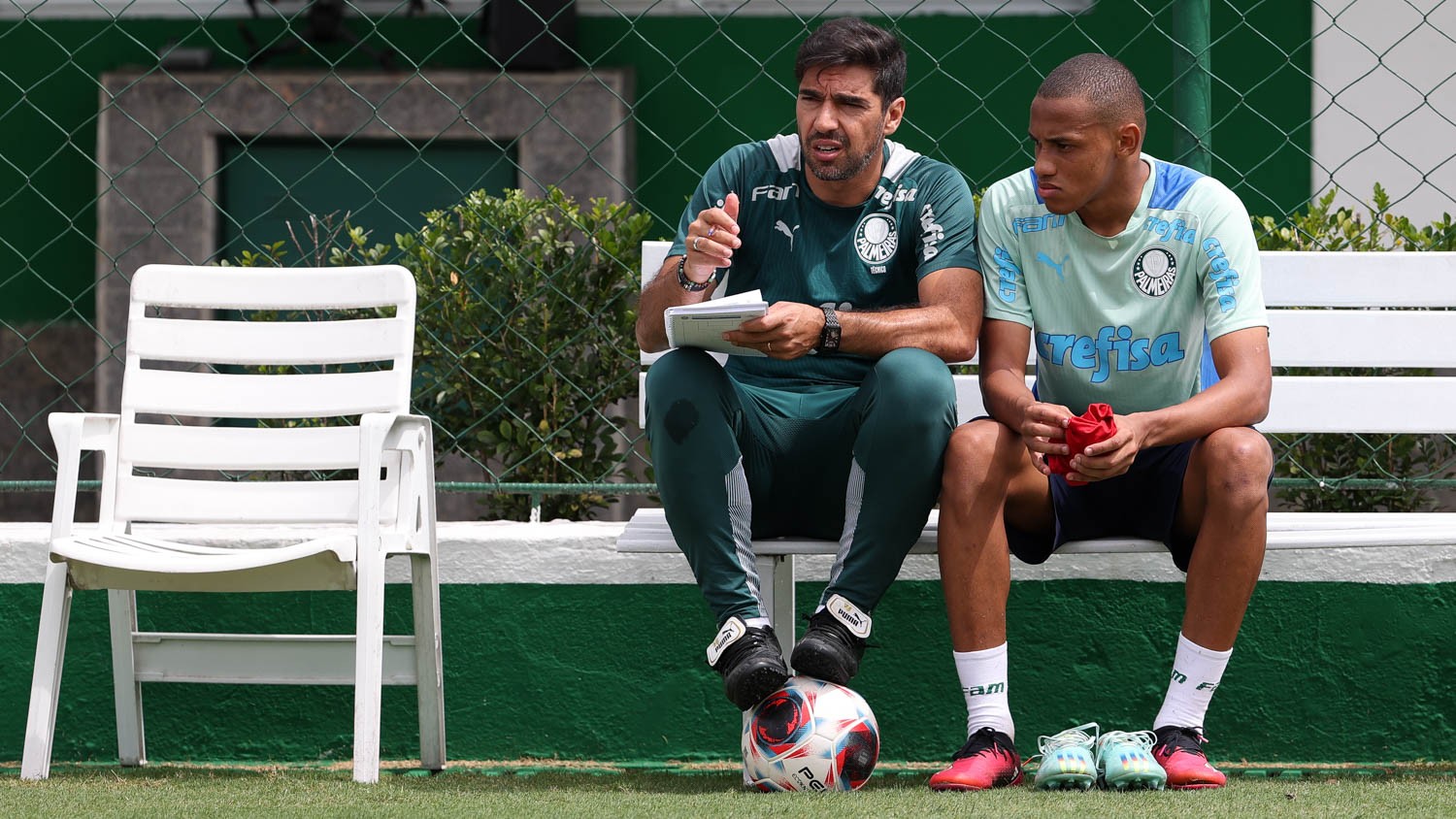 Reencontro de Jhon Jhon com Palmeiras e Conversa com Abel antes do Bragantino