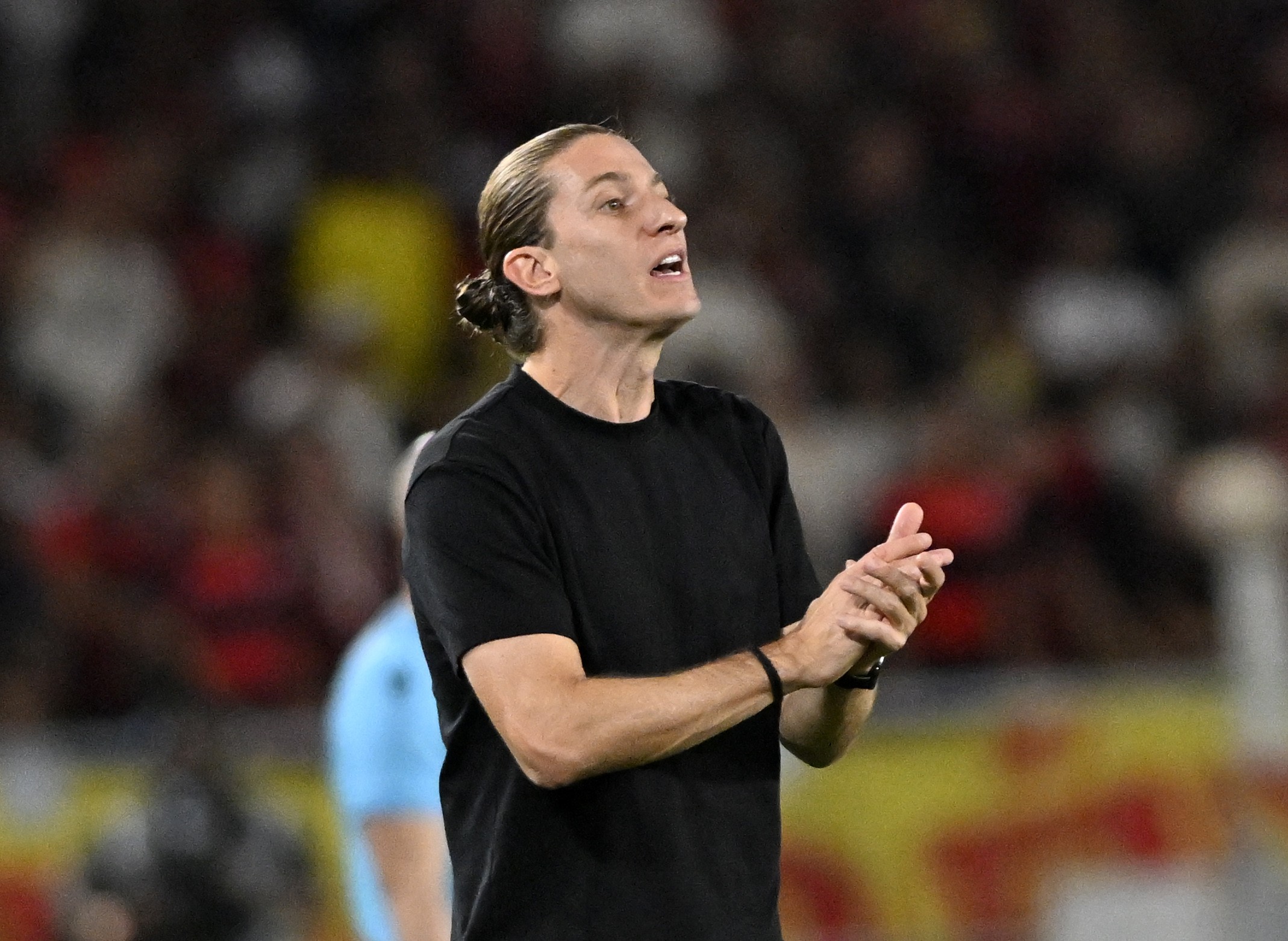 Filipe Luís elogia Bruno Henrique em vitória do Flamengo e não garante Pedro na final da Libertadores