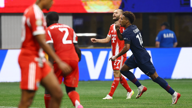 Desire Doue abre o placar para o PSG
