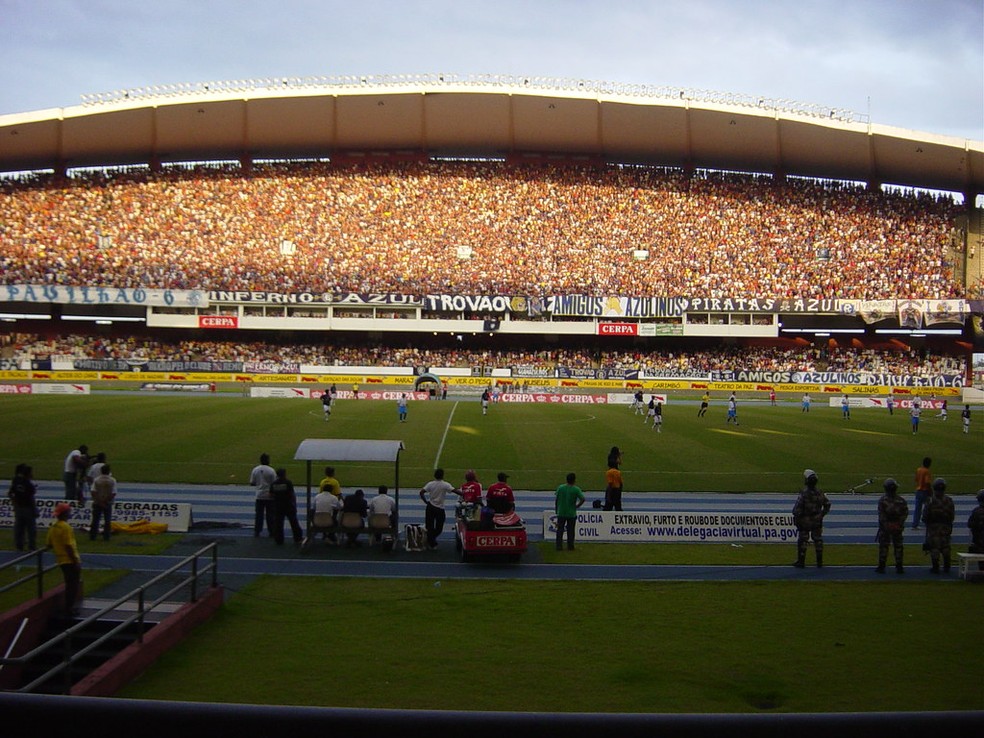 Remo teve a maior média de público entre todas as divisões do Campeonato Brasileiro, em 2005 — Foto: Reprodução