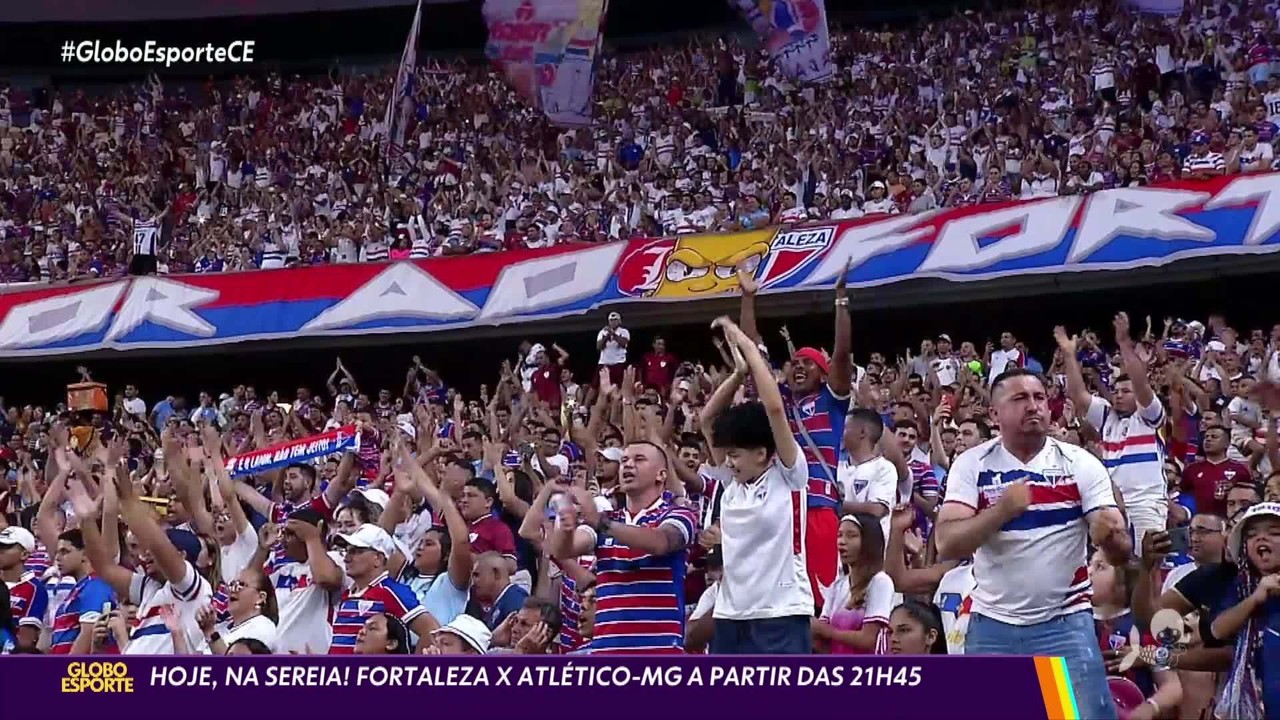 Fortaleza recebe o Atlético-MG para manter invencibilidade