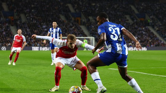 Arsenal x Porto na Champions League: onde assistir ao vivo e horário