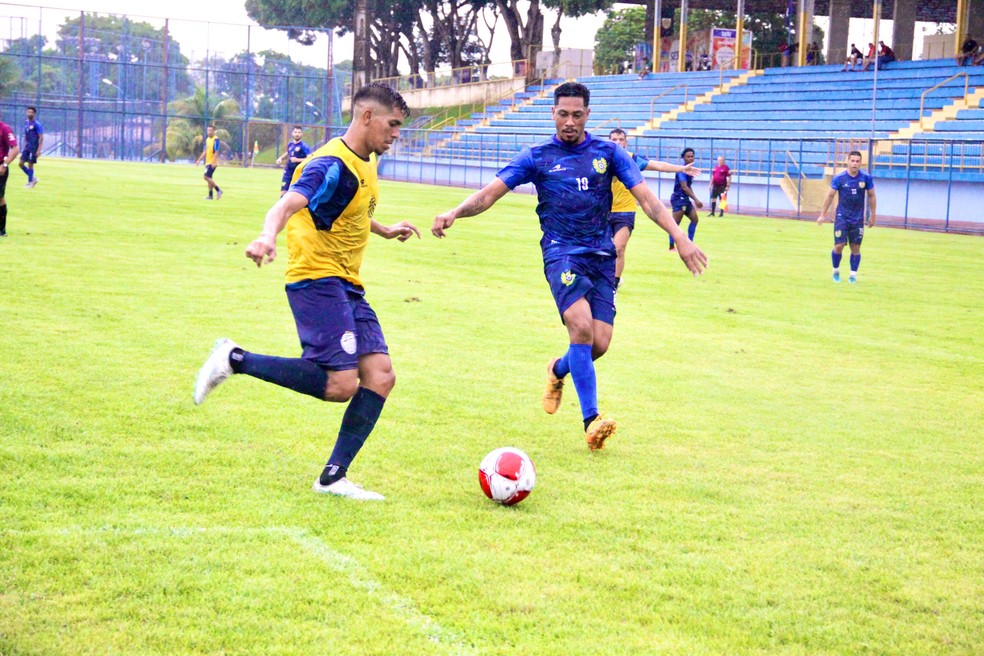 Hernane disputou um amistoso pelo Nacional — Foto: Reprodução