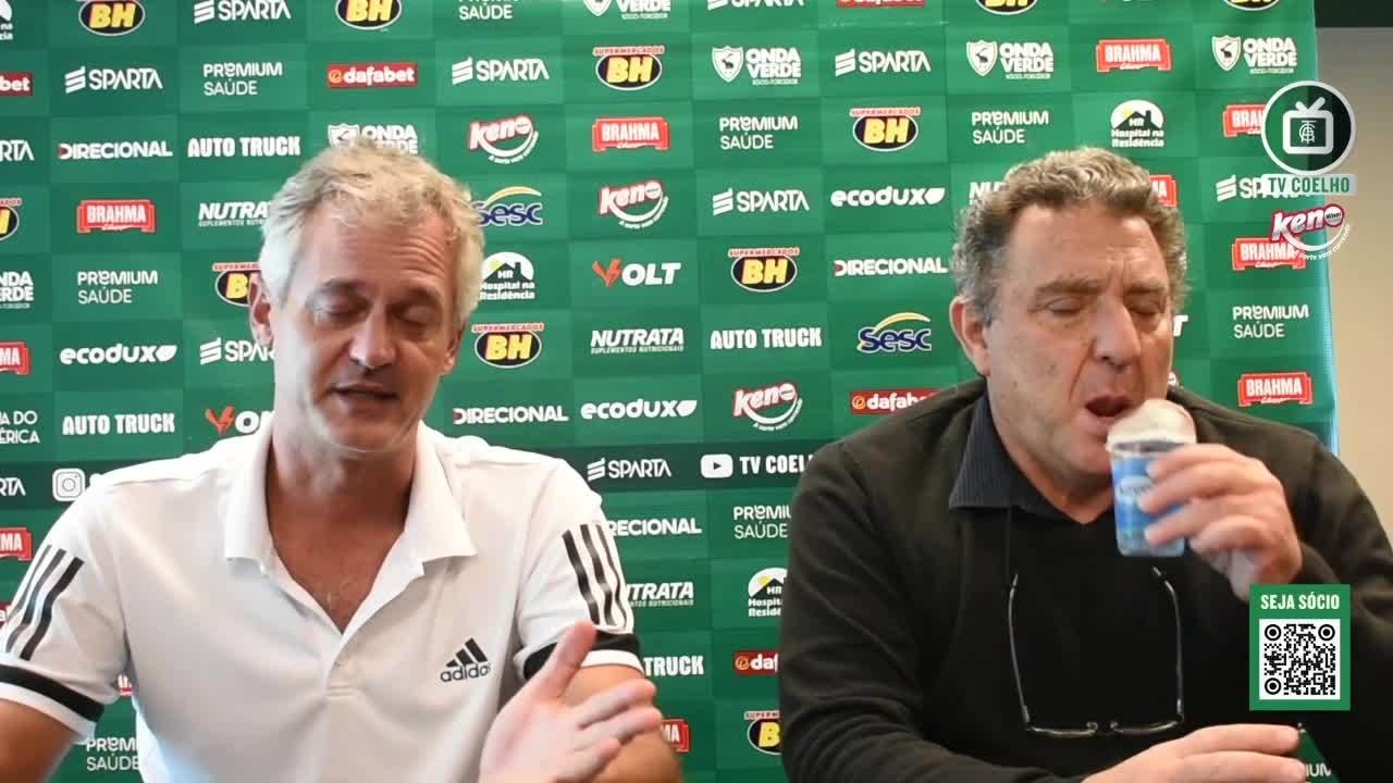 Chorando, Lisca se despede do América-MG após sete jogos sem vitória na temporada