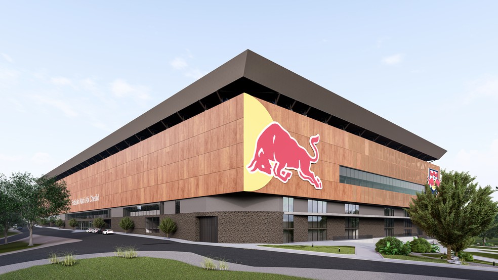 Projeto da arena do Bragantino