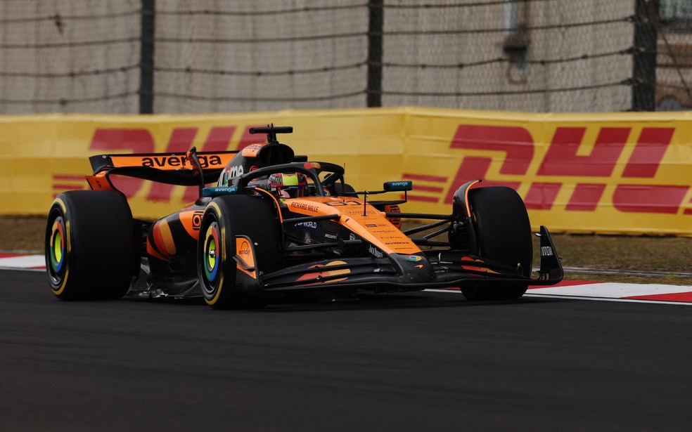 Oscar Piastri no GP da China de Fórmula 1 — Foto: Go Nakamura/Reuters